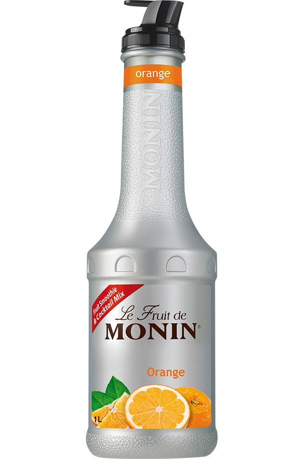 【送料無料】MONIN モナン オレンジ フルーツミックス ペット 1000ml 1L 1本【ご注文は8本まで同梱可能】ノンアルコール シロップ