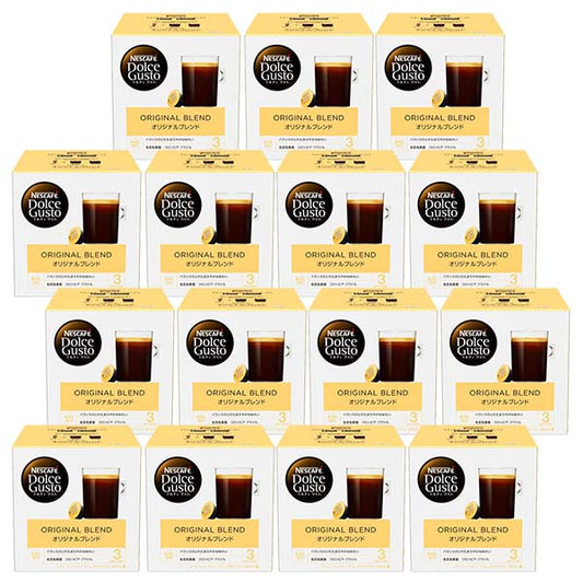 ネスカフェ ドルチェグスト 専用カプセル オリジナルブレンド×15箱【3~4営業日以内に出荷】【送料無料】ネスレ ネスカフェ コーヒー ホットコーヒー