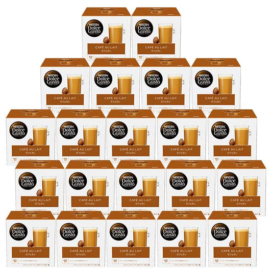 ネスカフェ ドルチェグスト 専用カプセル カフェオレ×21箱【3~4営業日以内に出荷】【送料無料】ネスレ ネスカフェ コーヒー ホットコーヒー