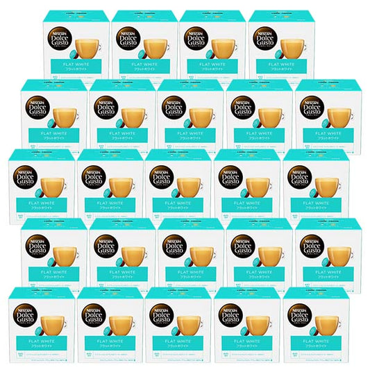 ネスカフェ ドルチェグスト 専用カプセル フラットホワイト×24箱【3~4営業日以内に出荷】【送料無料】ネスレ ネスカフェ コーヒー ホットコーヒー