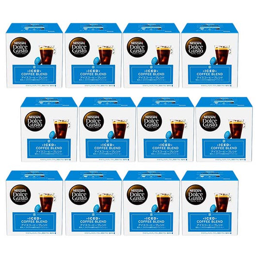 ネスカフェ ドルチェグスト 専用カプセル アイスコーヒーブレンド ×12箱【3~4営業日以内に出荷】【送料無料】ネスレ ネスカフェ コーヒー ホットコーヒー