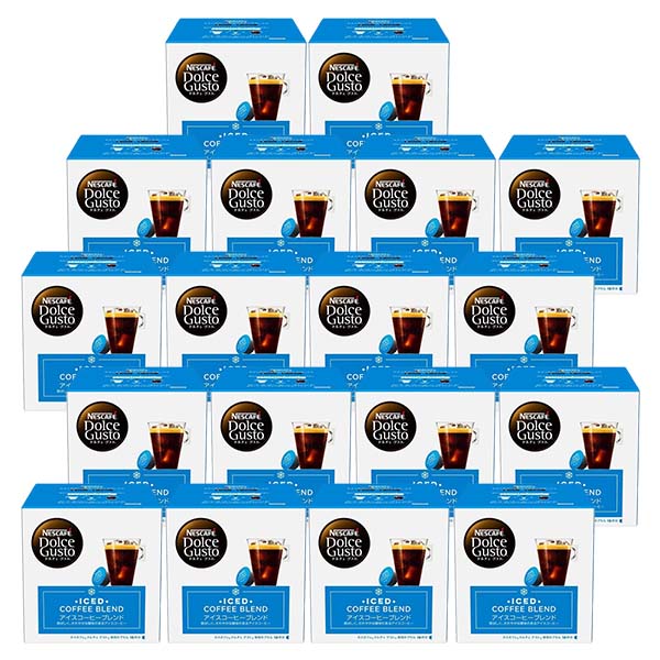 ネスカフェ ドルチェグスト 専用カプセル アイスコーヒーブレンド ×18箱【3~4営業日以内に出荷】【送料無料】ネスレ ネスカフェ コーヒー ホットコーヒー