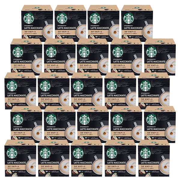 ネスカフェ ドルチェグスト 専用カプセル スターバックス ラテマキアート ×24箱【3~4営業日以内に出荷】【送料無料】ネスレ ネスカフェ コーヒー ホットコーヒー スタバ