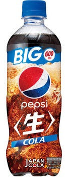 【送料無料】 サントリー ペプシ〈生〉 600ml×24本