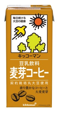 【送料無料】 キッコーマン 豆乳飲料 麦芽コーヒー パック 1000ml×4ケース/24本