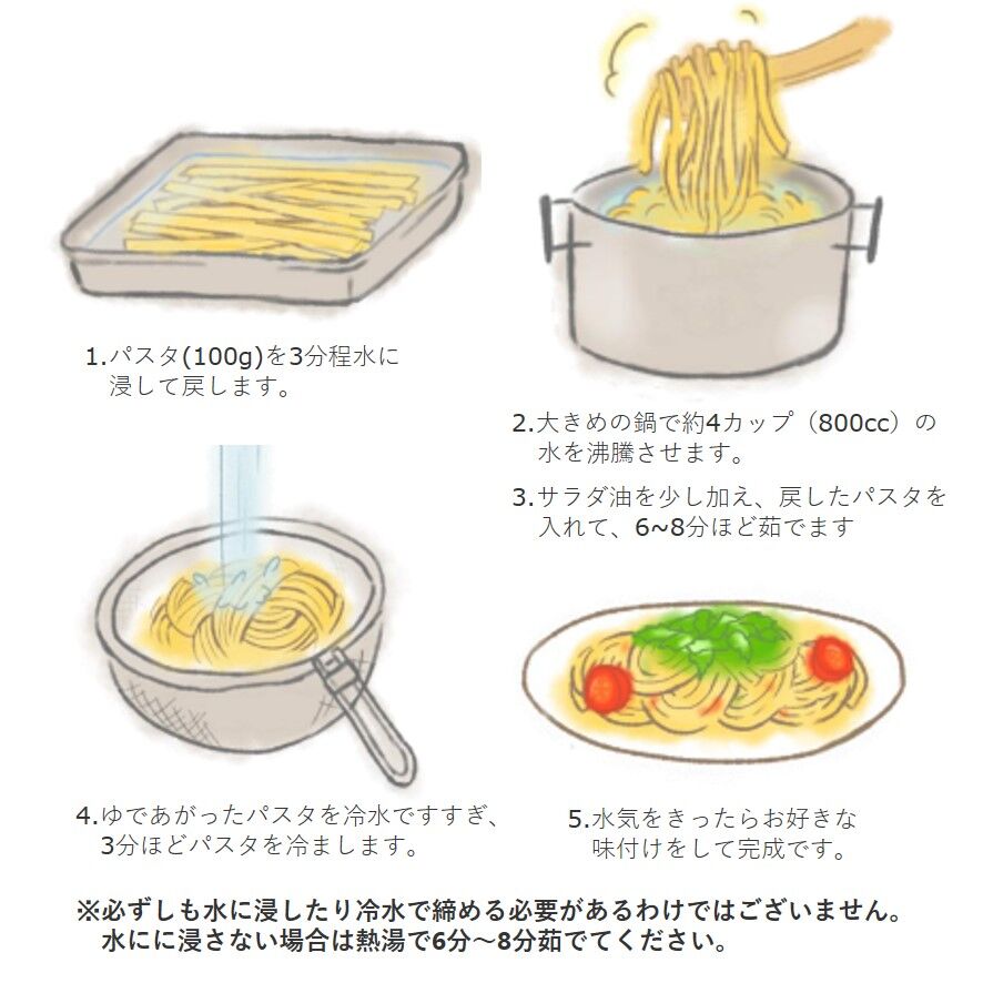 4人前 × 3袋セット グルテンフリー ライスパスタ(チアシード入り2袋)