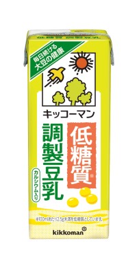 【訳あり】【賞味期限2022年12月12日】【送料無料】 キッコーマン 低糖質　調製豆乳 200ml×1ケース/18本訳アリ アウトレット 賞味間近 フードロス削減調整豆乳 豆乳飲料