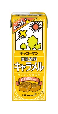 【送料無料】 キッコーマン 豆乳飲料 キャラメル 200ml×2ケース/36本