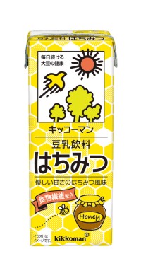 【送料無料】 キッコーマン 豆乳飲料 はちみつ 200ml×1ケース/18本