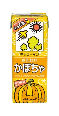 【送料無料】 キッコーマン 豆乳飲料 かぼちゃ 200ml×4ケース/72本