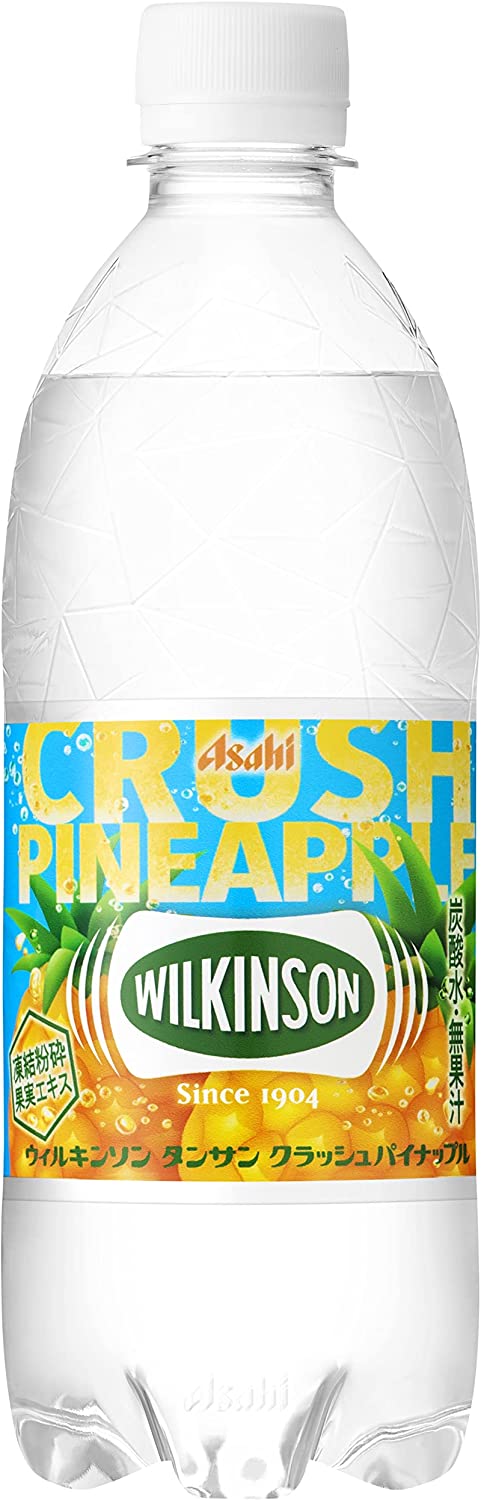 【送料無料】アサヒ飲料 ウィルキンソン クラッシュパイナップル 500ml×1ケース/24本