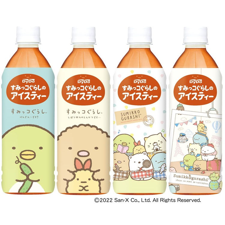 【送料無料】ダイドー すみっコぐらしのアイスティー 500ml×48本