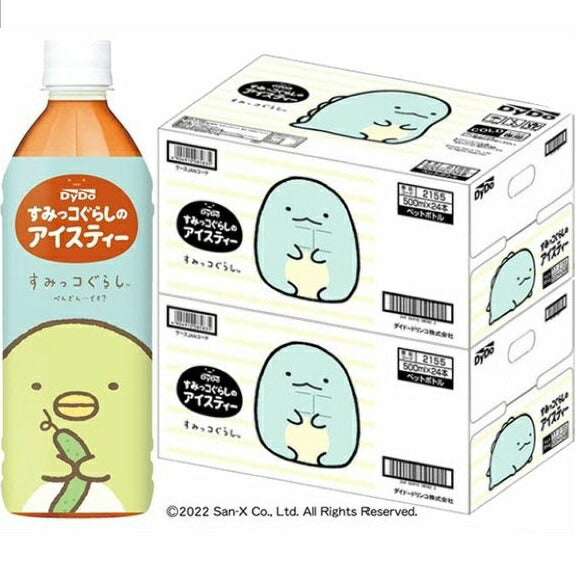 【送料無料】ダイドー すみっコぐらしのアイスティー 500ml×48本