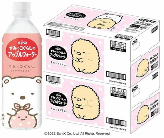 【送料無料】ダイドー すみっコぐらしのアップルウォーター 500ml×48本