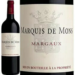 【送料無料】【ENOTECA エノテカ】シャトー・マルキ・ド・モン 2016 750ml×1本[フランス/赤/ミディアムボディ ]【北海道・東北・四国・九州・沖縄県は必ず送料がかかります】