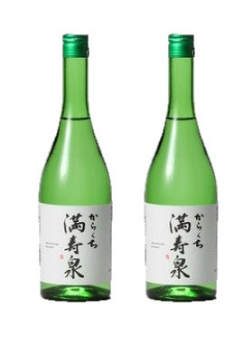 10/5まで全品P3倍 【富山の地酒】【送料無料】枡田酒造店 満寿泉 からくち 720ml 2本【ご注文は12本まで1個口配送可能】