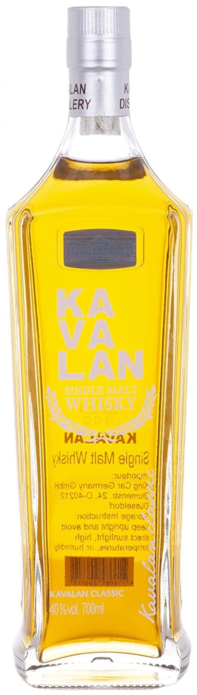 【送料無料】ウィスキー カバラン クラシック シングルモルトウイスキー 700ml 1本KAVALAN カバラン【北海道・沖縄県・東北・四国・九州地方は必ず送料がかかります】