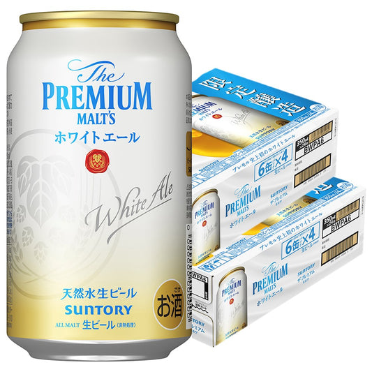 【送料無料】サントリー ザ・プレミアムモルツ ホワイトエール 350ml×2ケース/48本 【北海道・沖縄県・東北・四国・九州地方は必ず送料がかかります】