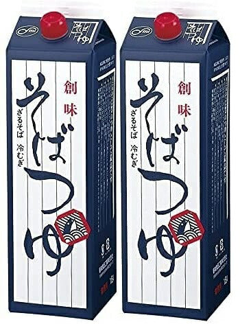 【送料無料】創味食品 そばつゆ 1800ml 1.8L 2本【北海道・沖縄県・東北・四国・九州地方は必ず送料がかかります】
