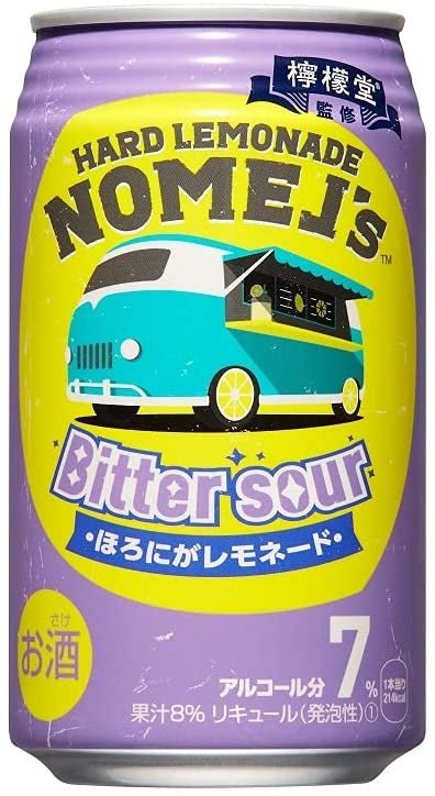 【送料無料】檸檬堂 ノメルズ ハードレモネード ビターサワー 350ml×24本【北海道・東北・四国・九州・沖縄県は必ず送料がかかります】【訳あり】【賞味期限2022/05/31】