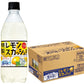 【送料無料】サントリー 天然水 特製レモンスカッシュ 500ml×1ケース/24本
