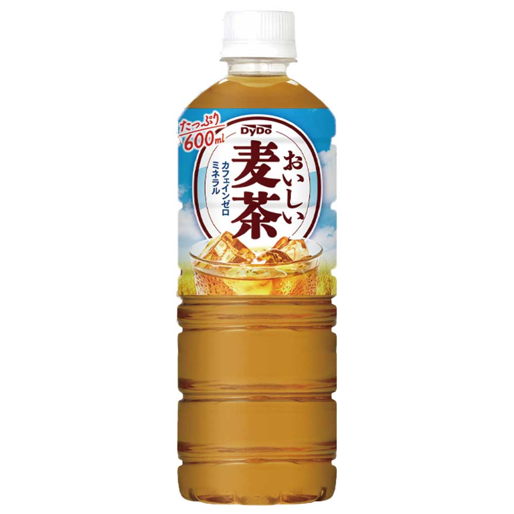 【送料無料】ダイドー おいしい麦茶 600ml×24本