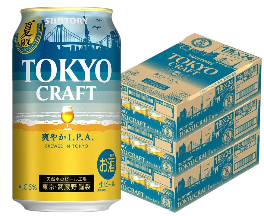 【送料無料】サントリー TOKYO CRAFT 東京クラフト 爽やか I.P.A. 350ml×3ケース/72本【北海道・東北・四国・九州・沖縄県は別途送料がかかります】