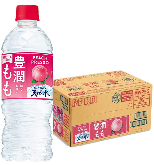 【送料無料】サントリー 豊潤もも＆天然水 (冷凍兼用)  540ml×1ケース/24本