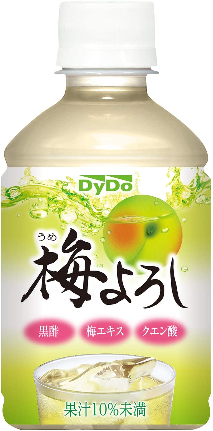 【送料無料】ダイドー 梅よろし 280ml×2ケース/48本