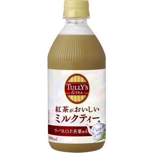 【送料無料】伊藤園 タリーズアンドティー 紅茶がおいしいミルクティー 480ml×1ケース/24本入