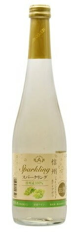 【送料無料】アルプス 信州シャインマスカット＆ナイアガラスパークリング 500ml×12本【本州(一部地域を除く)は送料無料】