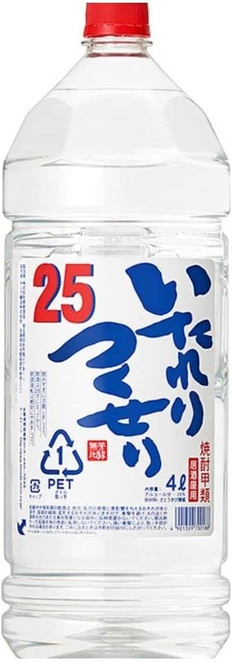 【送料無料】キング醸造 いたれりつくせり 25度 4000ml 4L×1ケース/4本【本州(一部地域を除く)は送料無料】