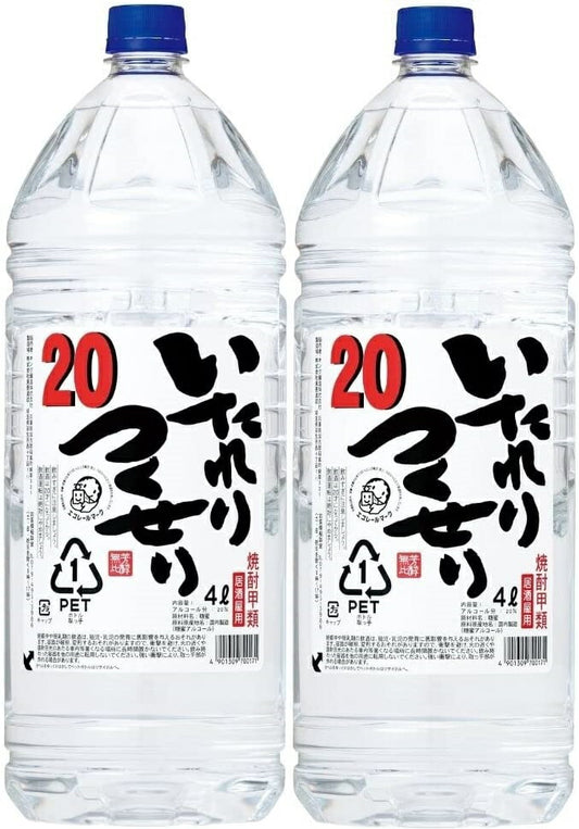 【送料無料】キング醸造 いたれりつくせり 20度 4000ml 4L×2本【本州(一部地域を除く)は送料無料】