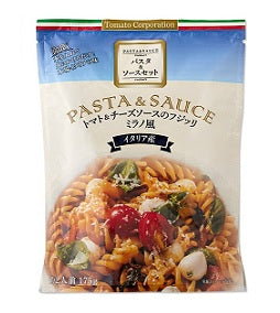 【送料無料】トマトコーポレーション トマト＆チーズソースのフジッリ イタリア産 175g×12個