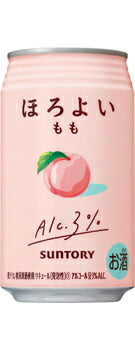 【訳あり】【キズ・へこみ有り】【送料無料】サントリー ほろよい もも 350ml×1ケース/24本 【北海道・東北・四国・九州地方は別途送料が掛かります。】