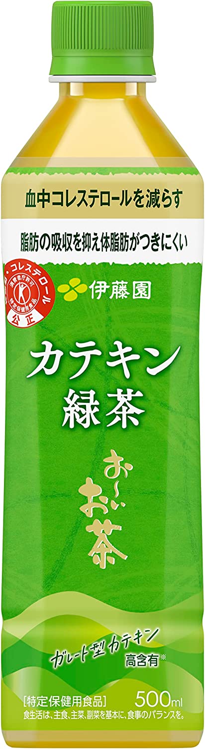 【訳あり】【ケース破損品】 【送料無料】【特定保健用食品】伊藤園 お〜いお茶 カテキン緑茶 500ml×1ケース/24本特保 トクホ
