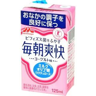 【送料無料】 森永 毎朝爽快 200ml×24本/1ケース