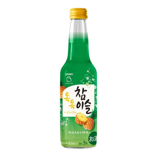 【送料無料】眞露 JINRO チャミスル トクトク パイナップル 275ml×12本【北海道・沖縄県・東北・四国・九州地方は必ず送料がかかります】