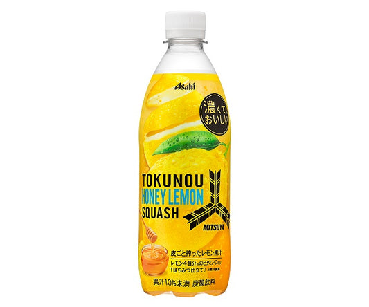 【送料無料】アサヒ飲料 三ツ矢 特濃ハニーレモンスカッシュ 500ml×1ケース/24本