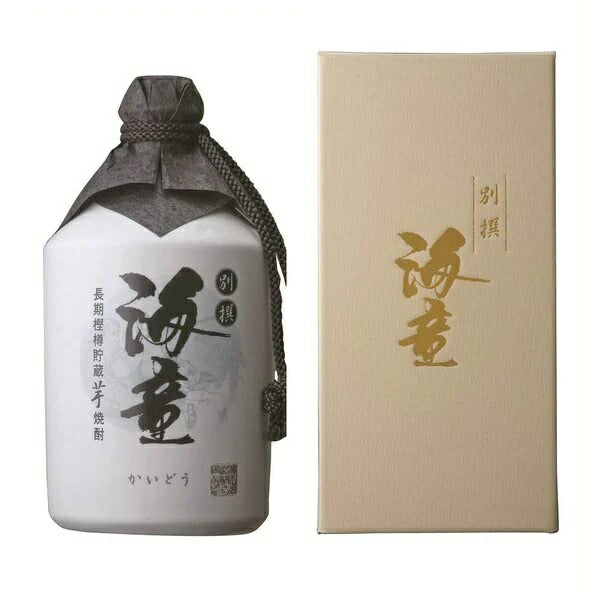 【送料無料】濱田酒造 別撰 海童 コンプラ瓶 長期樫樽貯蔵 芋焼酎 37度 720ml×6本【桐箱入り】【本州(一部地域を除く)は送料無料】