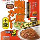 【送料無料】ハウス食品 カリー屋カレー 小盛 甘口 3袋入り 450g(150g×3袋)×6個