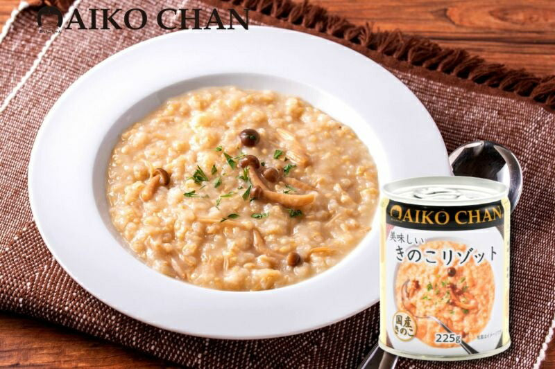 【送料無料】伊藤食品 美味しいきのこリゾット 225g×48缶/2ケース缶詰 缶詰め