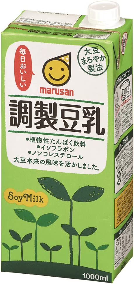 【送料無料】マルサンアイ 調製豆乳 パック 1L 1000ml×3ケース/18本