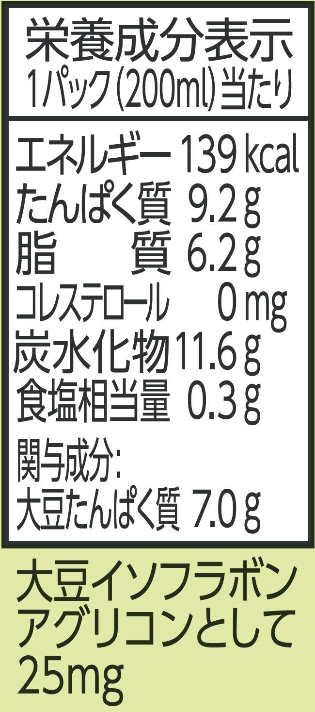 【送料無料】マルサンアイ 国産大豆の調整豆乳 パック 200ml×1ケース/24本