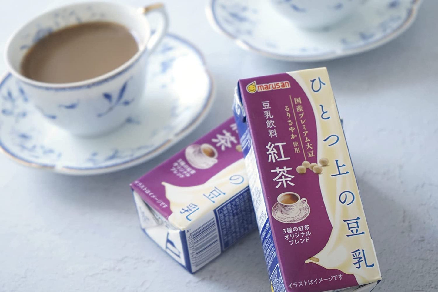 【送料無料】マルサンアイ ひとつ上の豆乳 豆乳飲料紅茶 パック 200ml×1ケース/24本