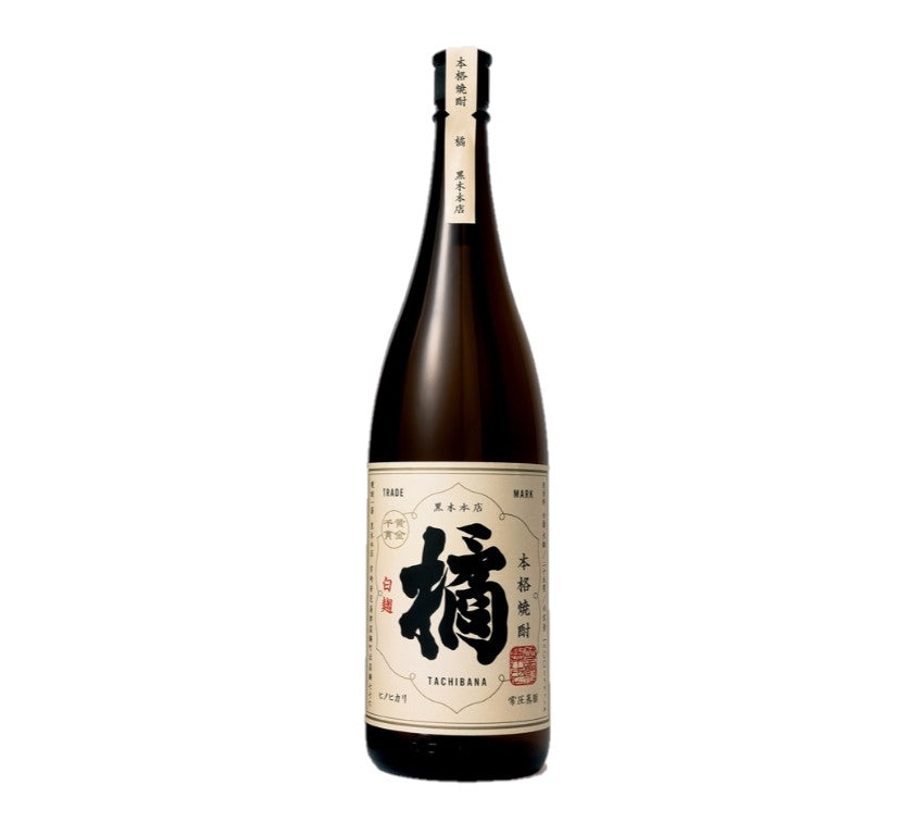 黒木本店 芋焼酎 橘 たちばな 芋 25度 1800ml 1.8L 1本【ご注文は6本まで同梱可能】