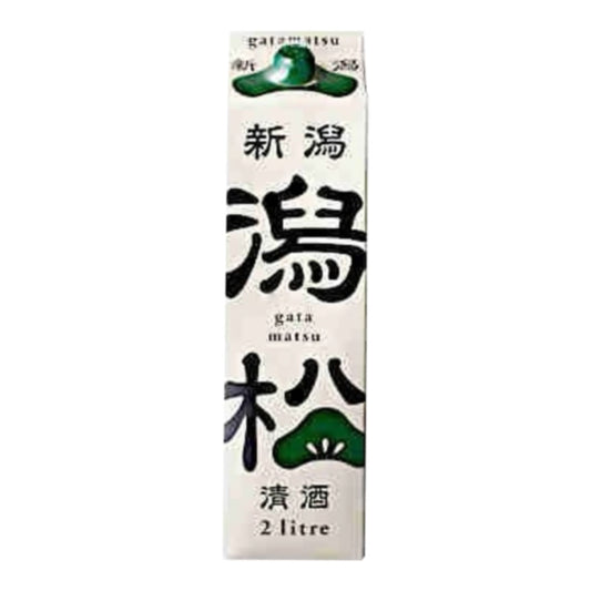 【送料無料】加藤酒造 新潟清酒 潟松 2000ml 2L パック 1ケース/6本【北海道・沖縄県・東北・四国・九州地方は必ず送料が掛かります】