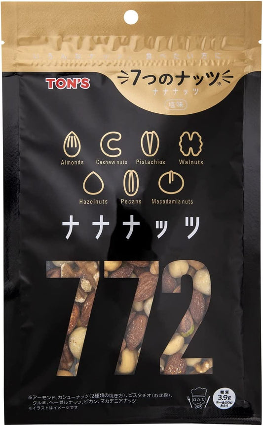 【送料無料】東洋ナッツ TON'S ナナナッツ 塩味 180g×20個