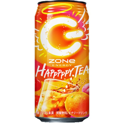 【送料無料】サントリー ZONe ENERGY HAPPPPPY TEA ゾーン ハッピーティー 500ml×2ケース/48本