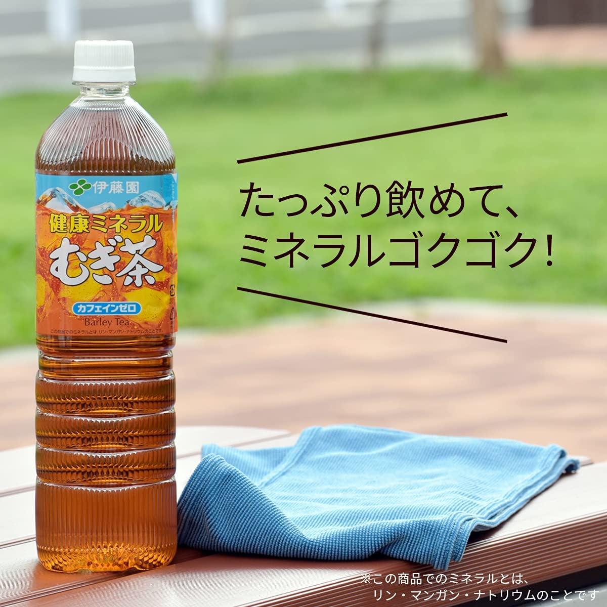 【送料無料】伊藤園 健康ミネラルむぎ茶 スリムボトル 1000ml×1ケース/12本